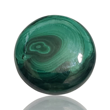 54Ct Natural Malachite Cabochon. Size- approx. 26mm